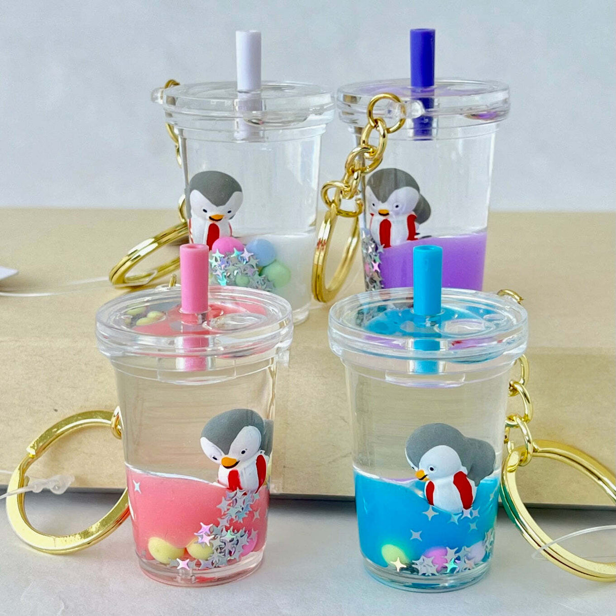 Penguin Floaty Key Charm (assorted)