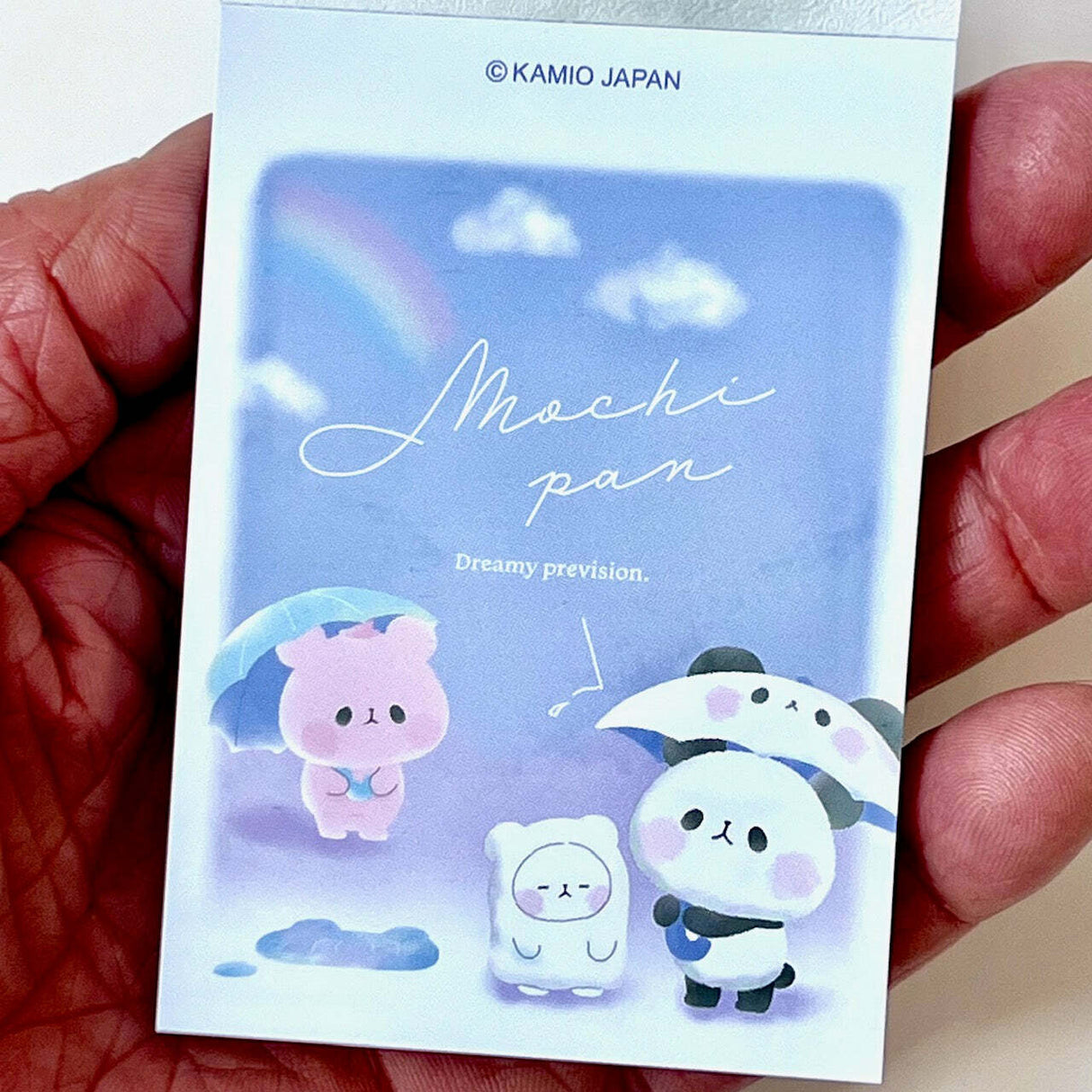 Rain Day Animals Mini Notepad 