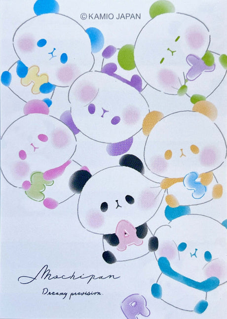 Panda Rainbow Mini Notepad 