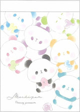 Panda Rainbow Mini Notepad 