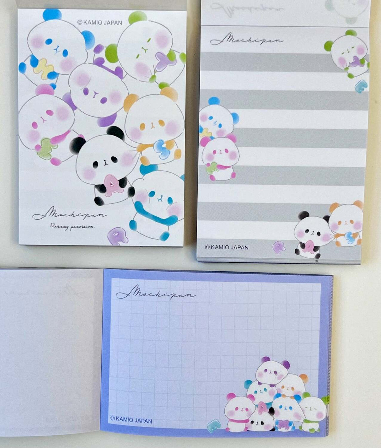 Panda Rainbow Mini Notepad 