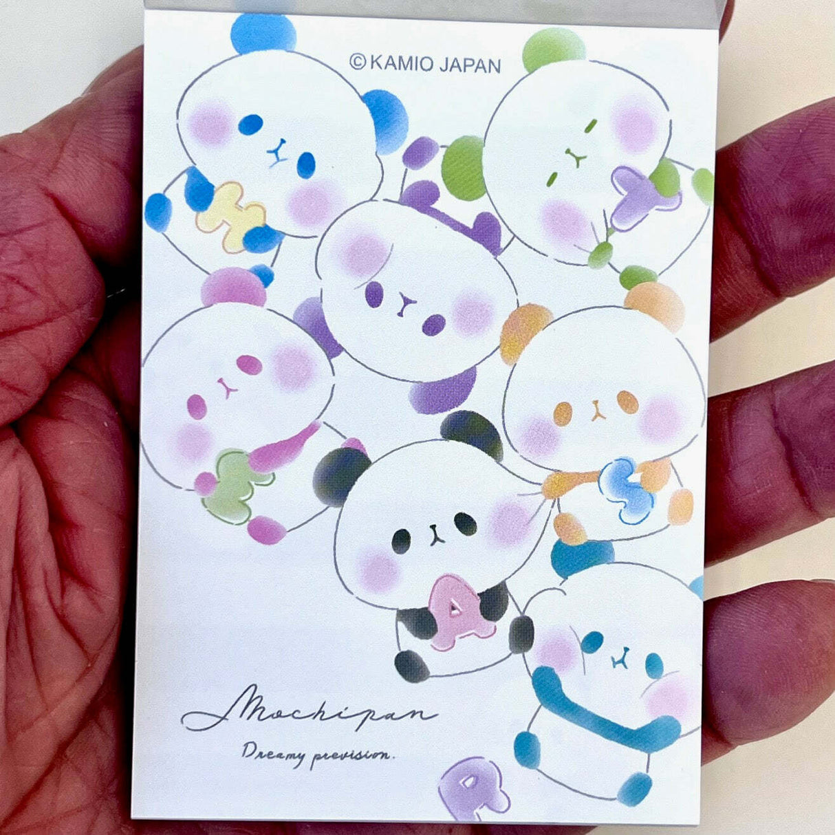 Panda Rainbow Mini Notepad 