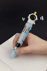 Astronaut 10-Color Retractable Ball Pen 