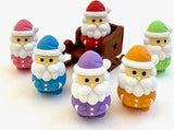 Iwako Santa Claus Erasers Asst