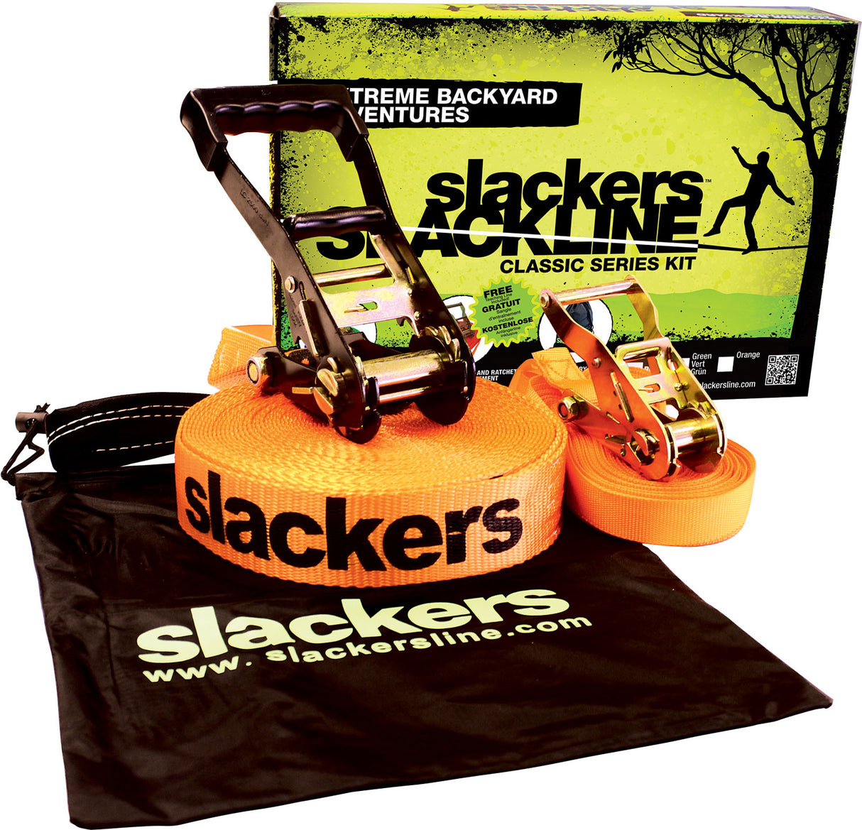 50' Slackers Slackline Classic Set