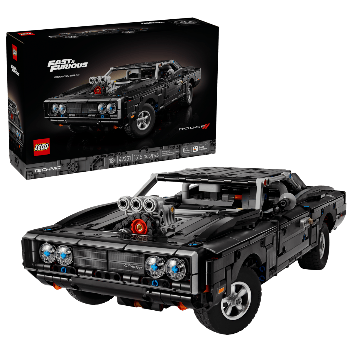 LEGO® Technic™ Fast and Furious Dodge Charger R/T Car