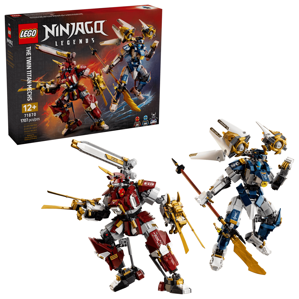 LEGO® NINJAGO® The Twin Titan Mechs