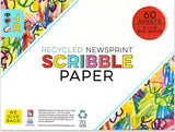 JR Recycled Newsprint Scribble Pad-50