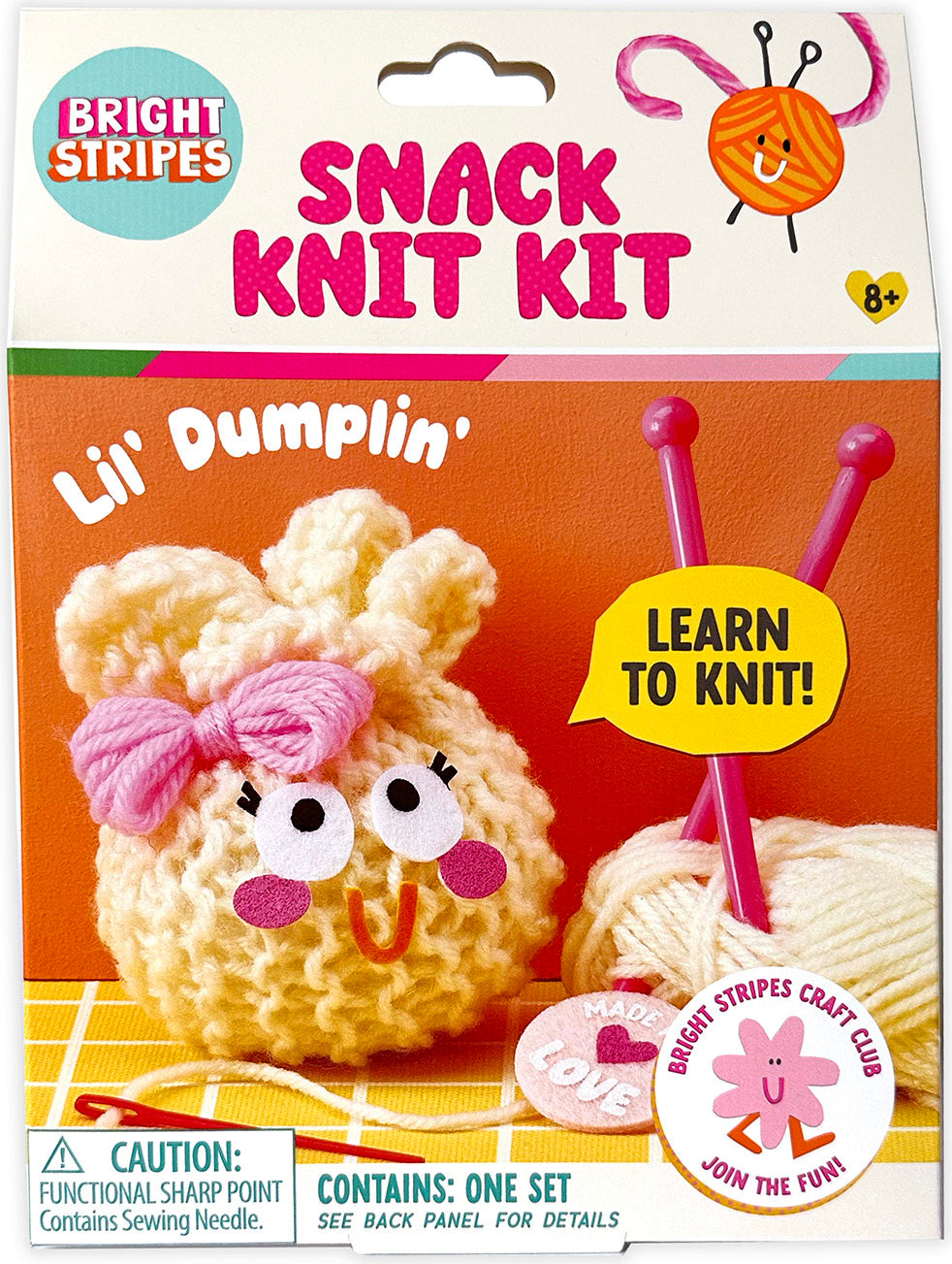 Snack Knit Kit - Lil' Dumpling