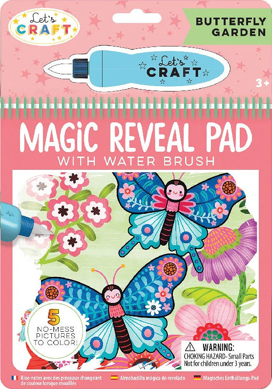 Magic Reveal Pad - Butterfly Garden