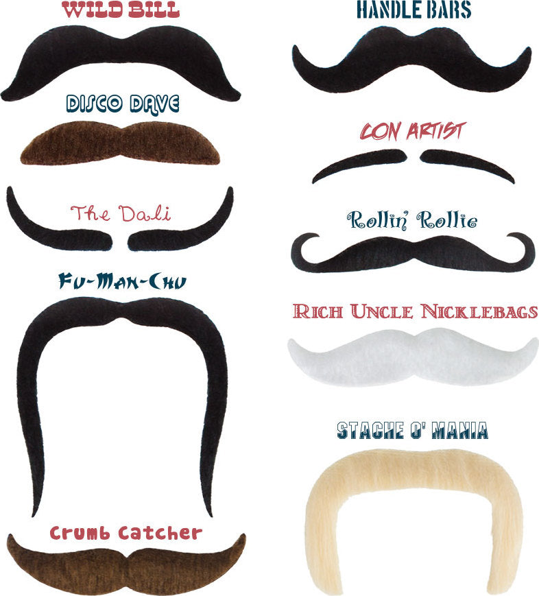 Mr. Moustachio'S Manliest Mustaches