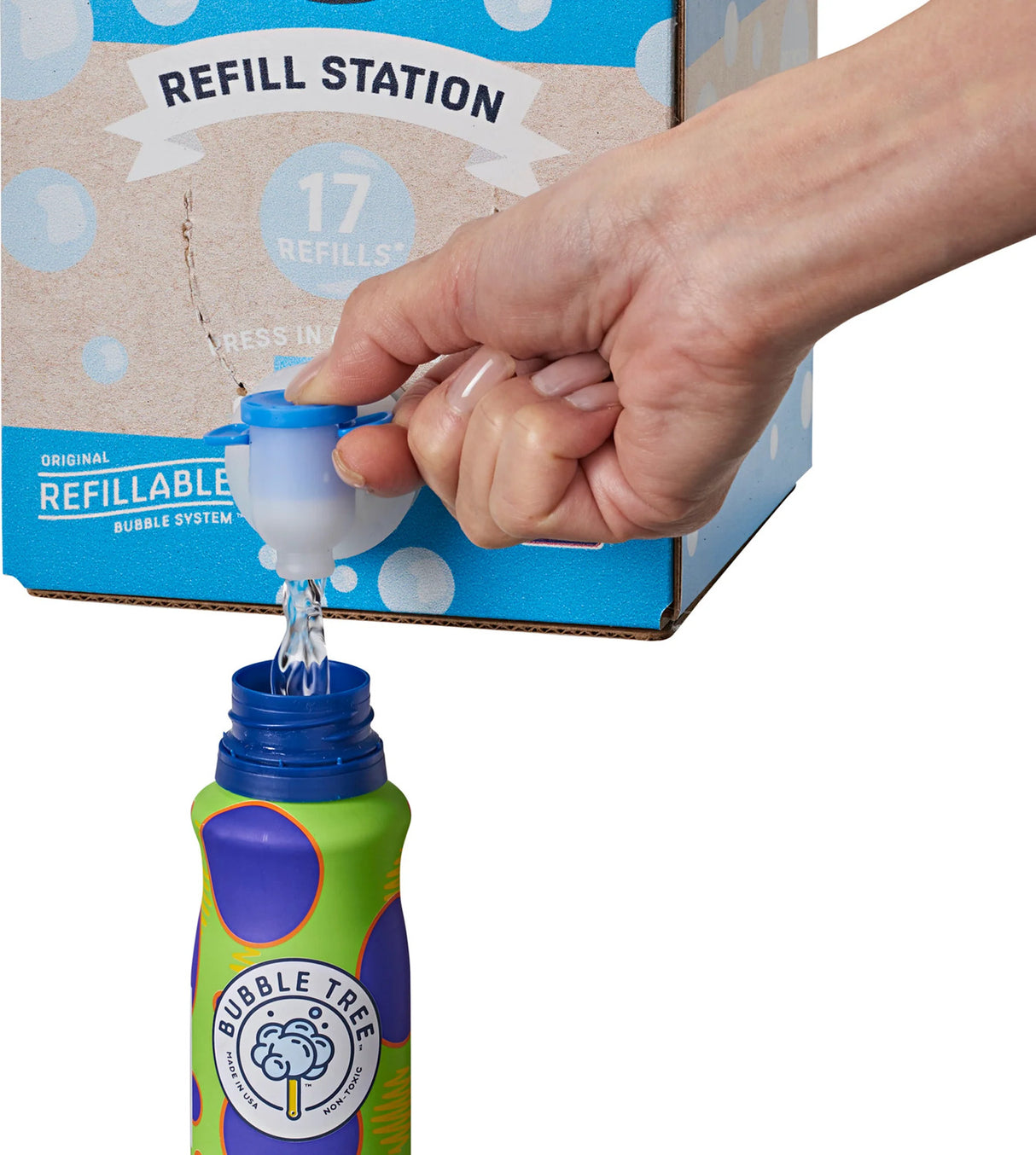 2 Liter Refillable Bubble Solution