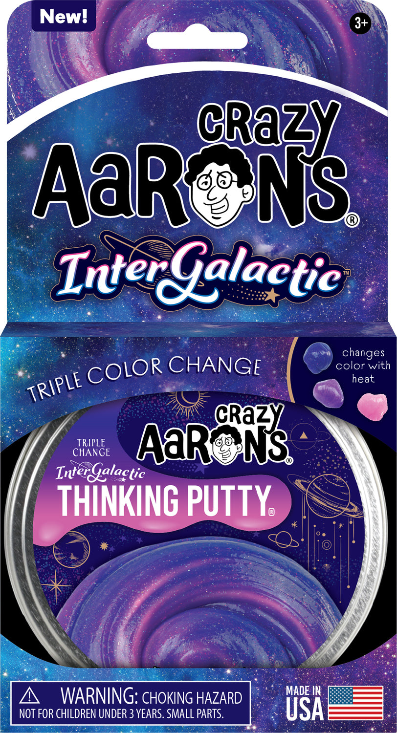 Intergalactic Trendsetter Thinking Putty 4" Tin