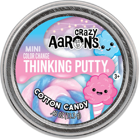  Mini Cotton Candy - 2" Thinking Putty Tin