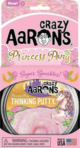 Princess Pony Trendsetters Thinking Putty 4" Tin