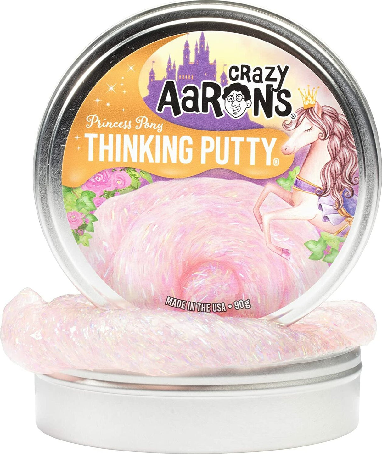 Princess Pony Trendsetters Thinking Putty 4" Tin