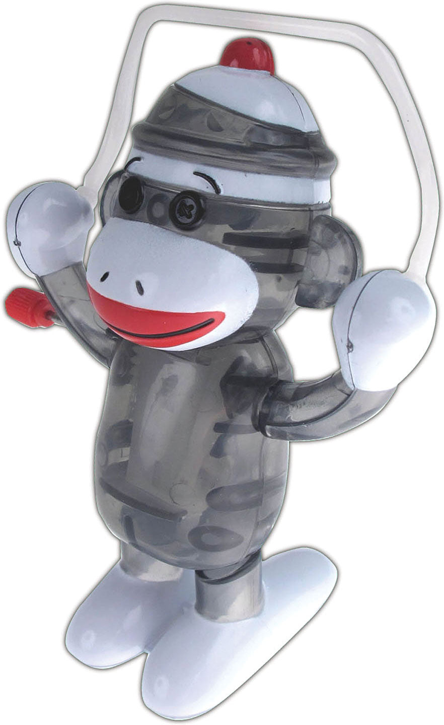 Sock Monkey, Skippy - Z Windups – Dancing Bear Toys