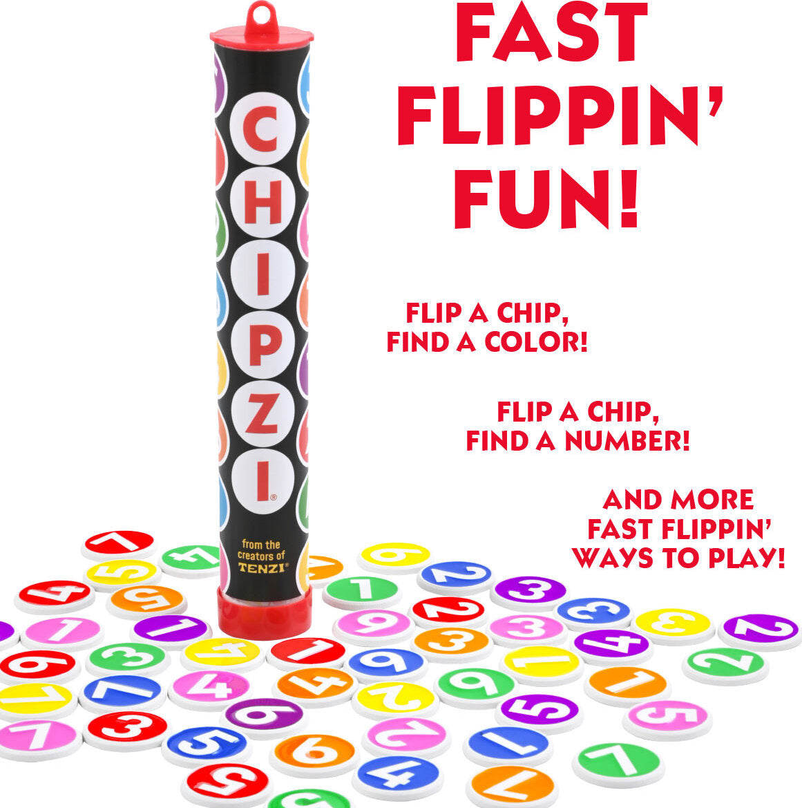 Chipzi CHIPZI - a Fast Flippin' Fun game! – Dancing Bear Toys