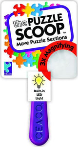 Puzzle Scoop W/Magnifier & LED Light