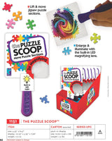 Puzzle Scoop W/Magnifier & LED Light