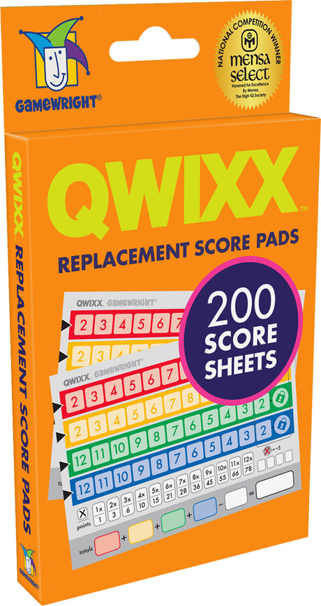 Qwixx Score Pads