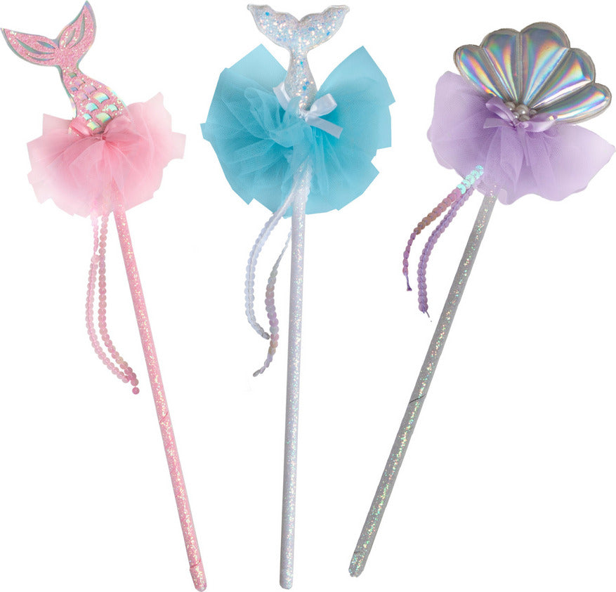 Mermaid Wands, 3Pc