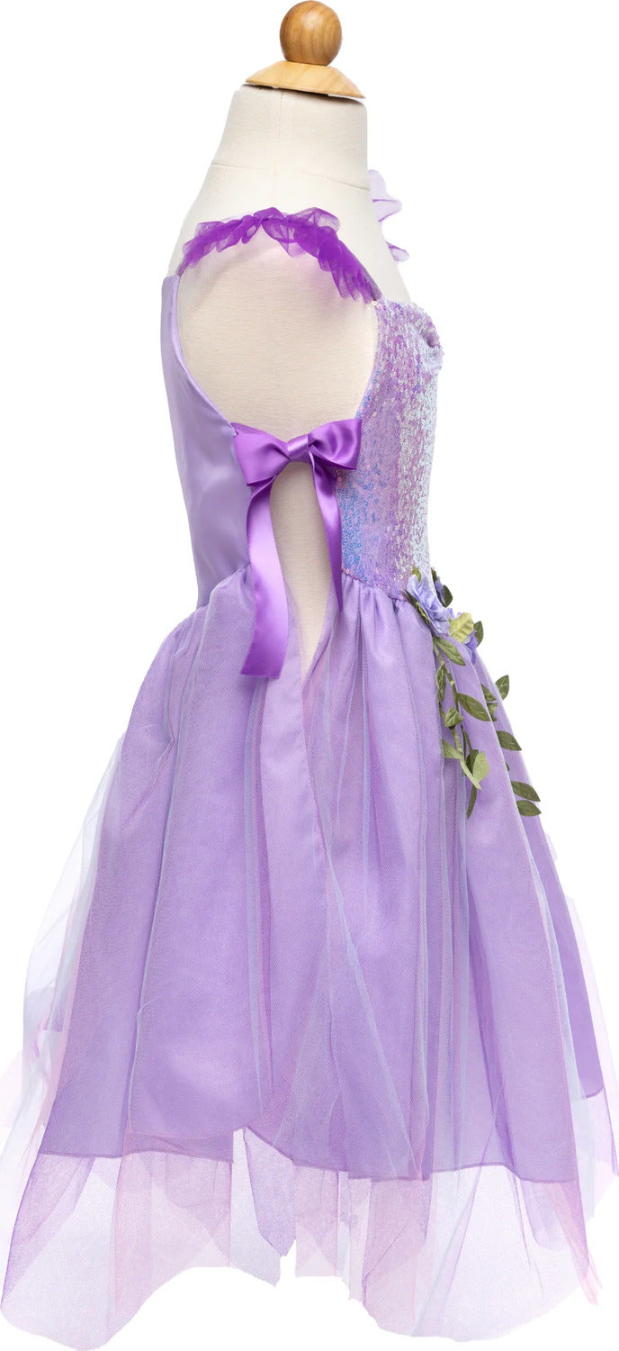 Lilac Sequins Fairy Tunic (Size 3-4)