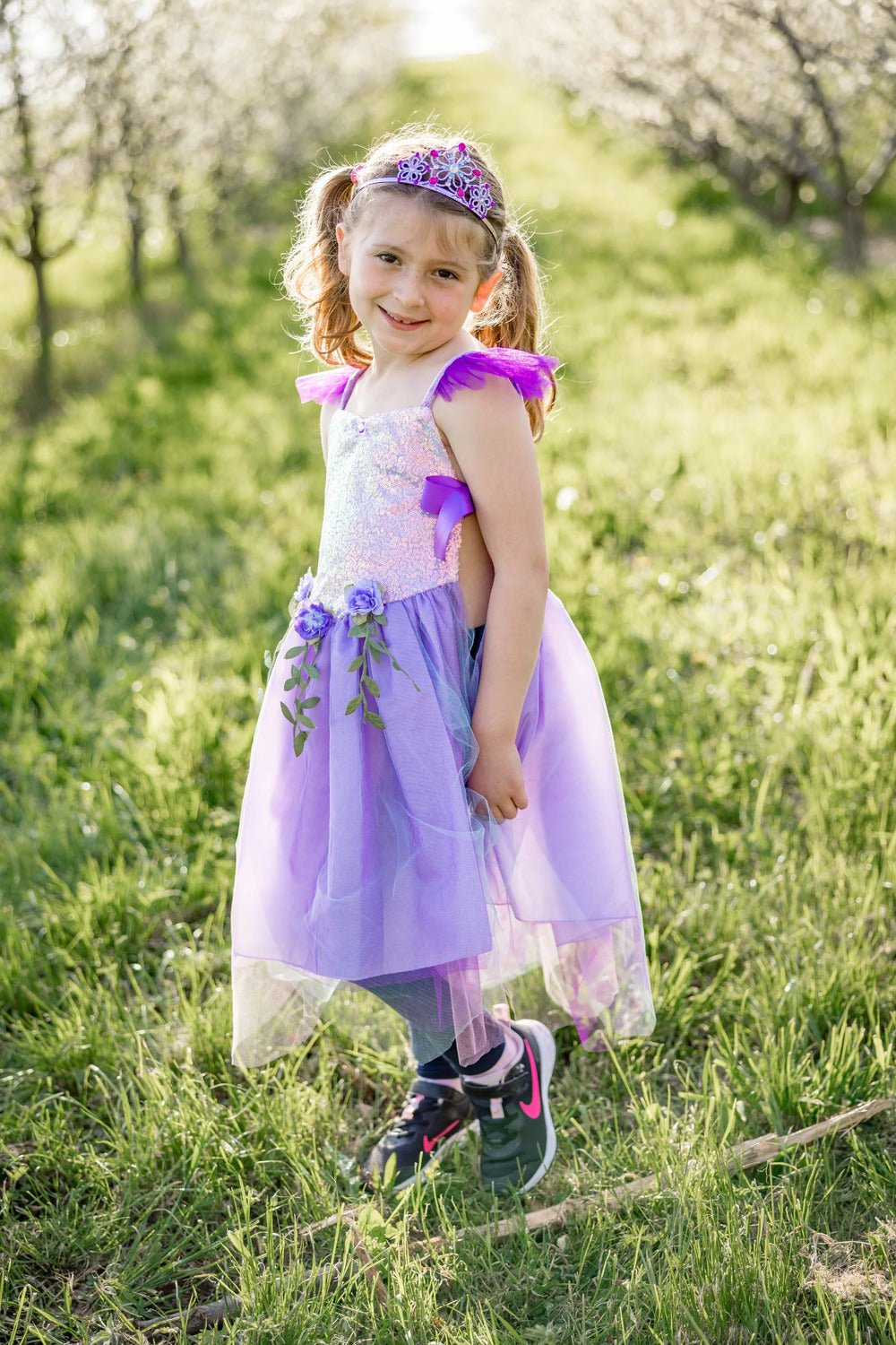 Lilac Sequins Fairy Tunic (Size 5-6)