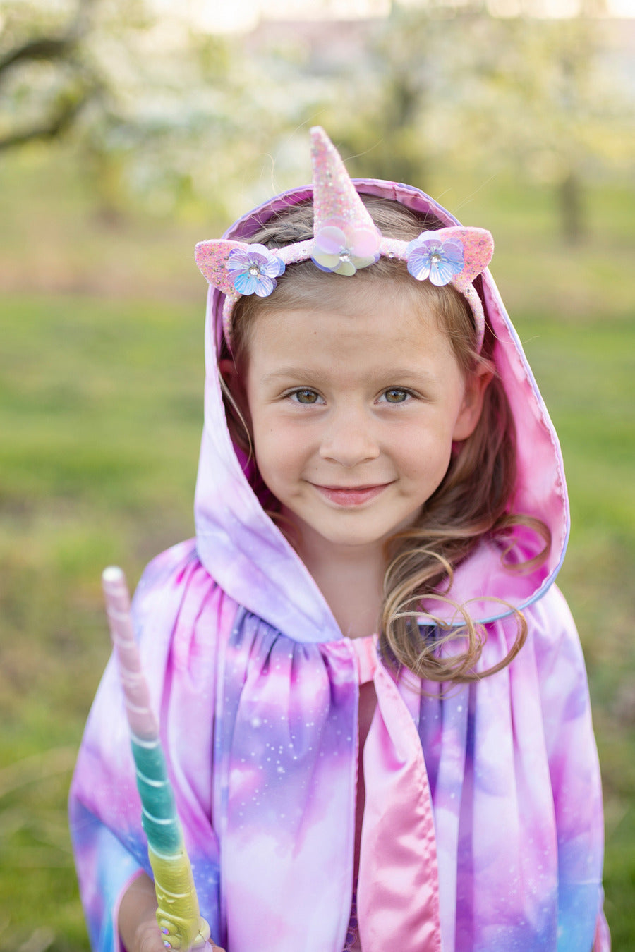 Unicorn Galaxy Cloak, Multi (Size 5-6)