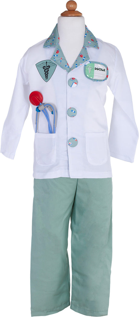 Green Doctor with Accessories in Garment Bag Size 5-6