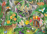 Rainforest Magic - family puzzle (350 pc)