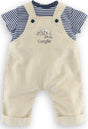 BB14" T-Shirt and Ecru Overalls - Loire Riverside