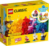 LEGO® Classic: Creative Transparent Bricks