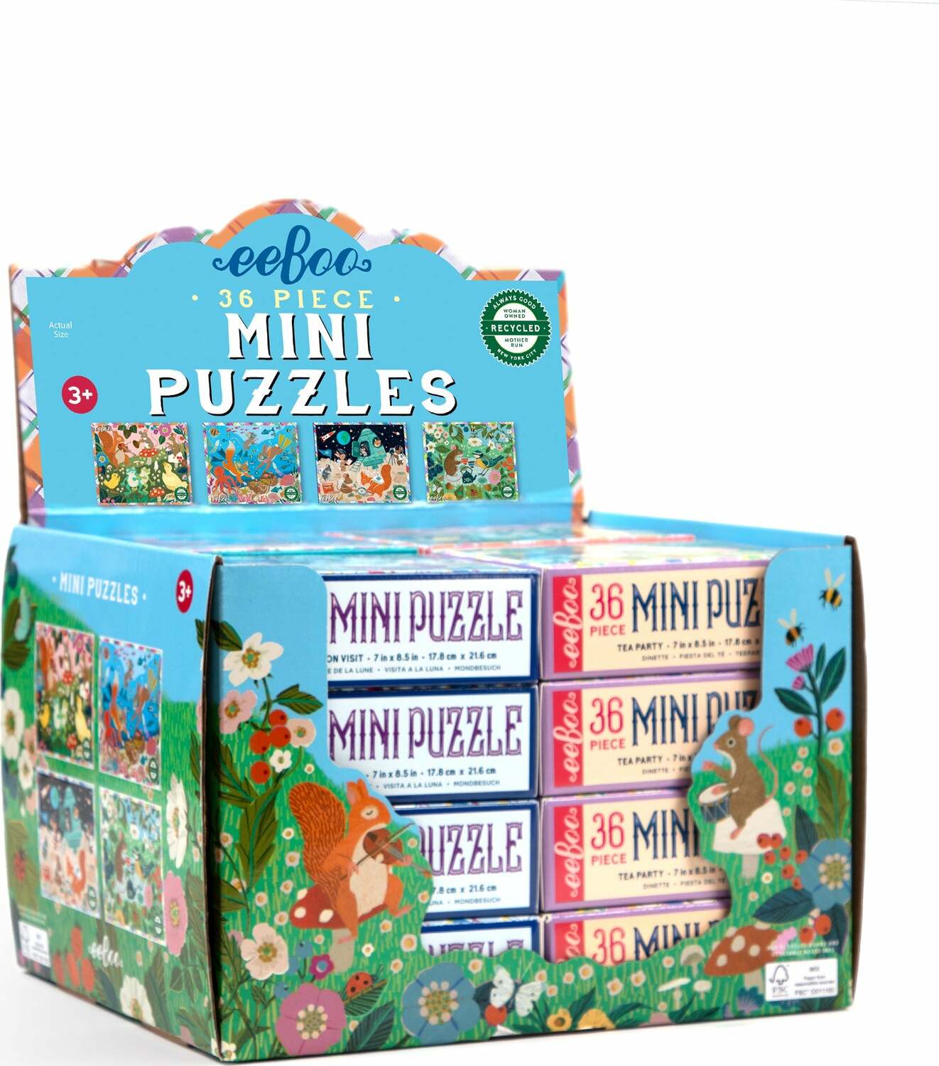 Mini 36pc Victoria Puzzle (assorted) – Dancing Bear Toys