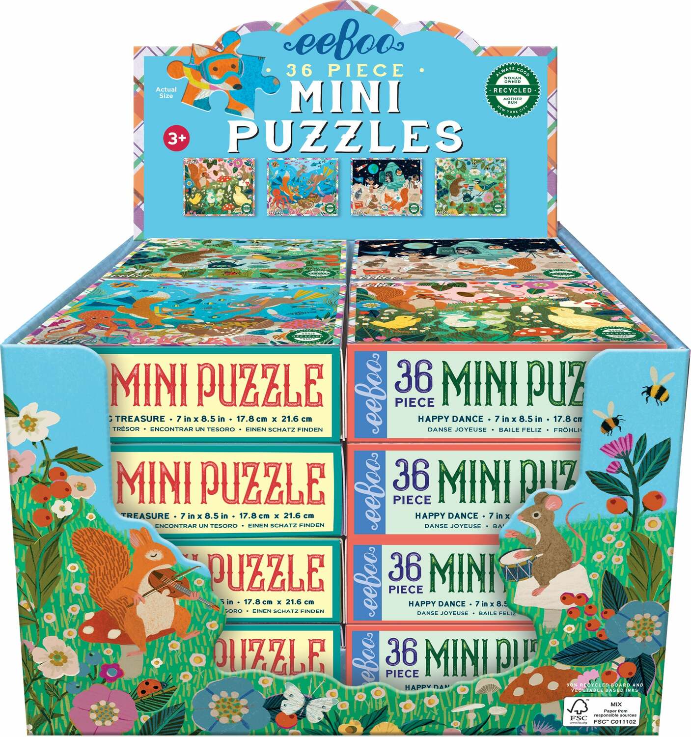 Mini 36pc Victoria Puzzle (assorted) – Dancing Bear Toys