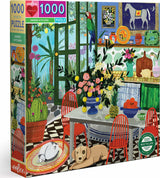 Green Kitchen 1000 Piece Puzzle