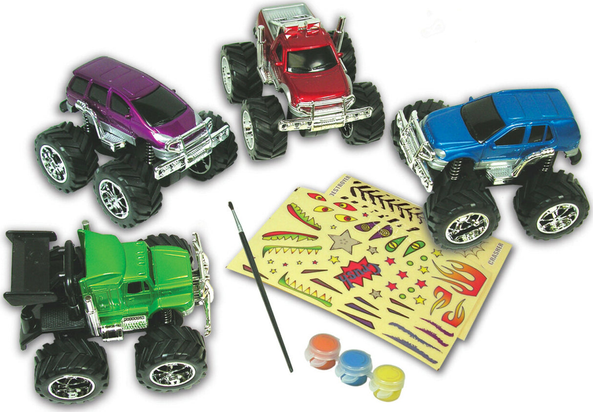 Monster Trucks Custom Shop (4 truck pack)