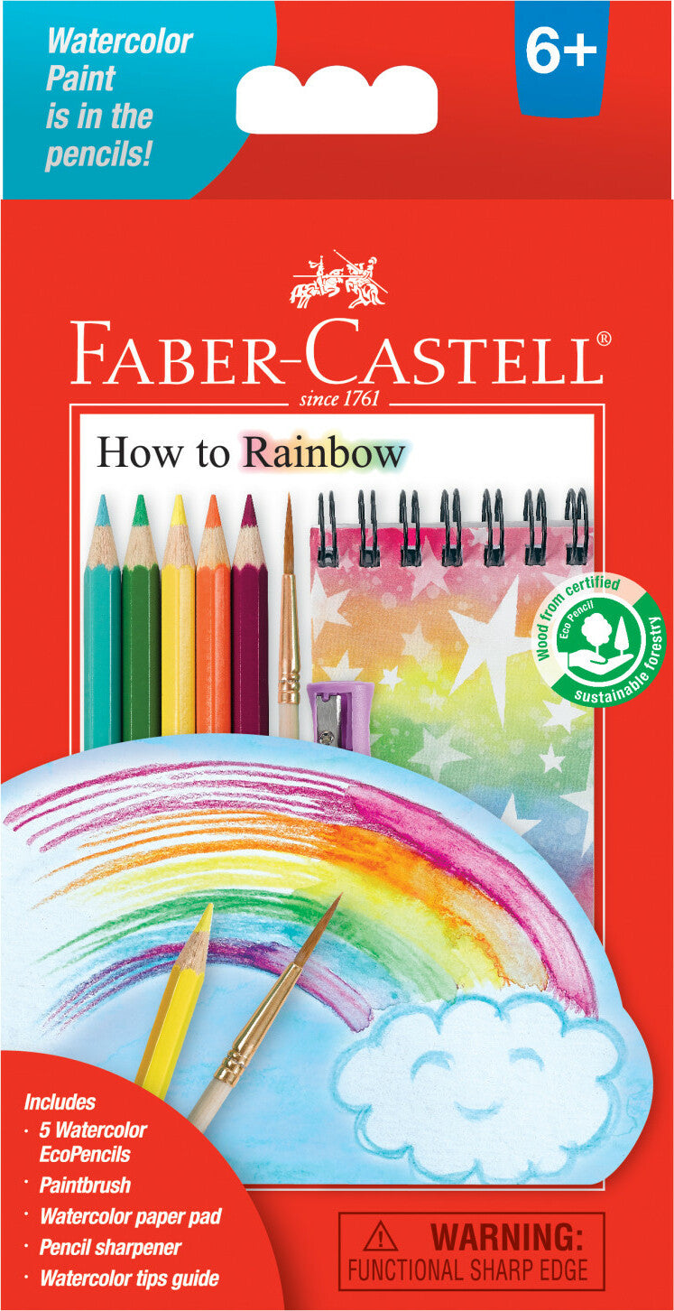 How To RainbowWatercolor Pencils Starter Set