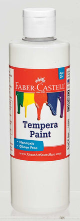 White Tempera Paint (8 oz bottles)