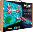 OKTO Sensory Art 3D Painting "Koi Carps" – 11.8" x 15.7" Canvas Kit
