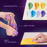 OKTO Sensory Art 3D Painting "Irises" – 11.8" x 15.7" Canvas Kit