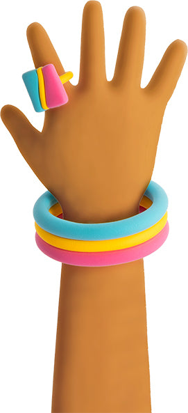 Hey Clay Bijou Vivid Accessories