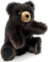 Bear, Black Baby Hand Puppet