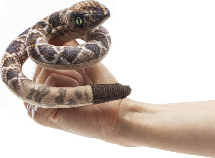 Mini Rattlesnake Finger Puppet