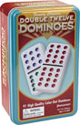 Dominoes: Double Twelve Color Dot Dominoes In Tin