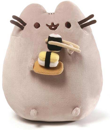 Pusheen Sushi, 9.5"