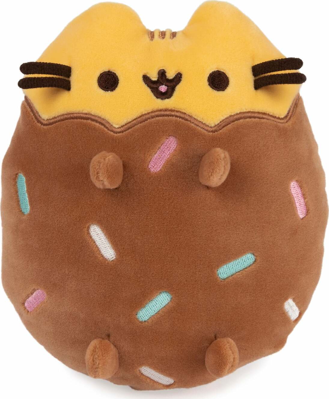 Pusheen Chocolate Dipped Cookie Squisheen, 6 In