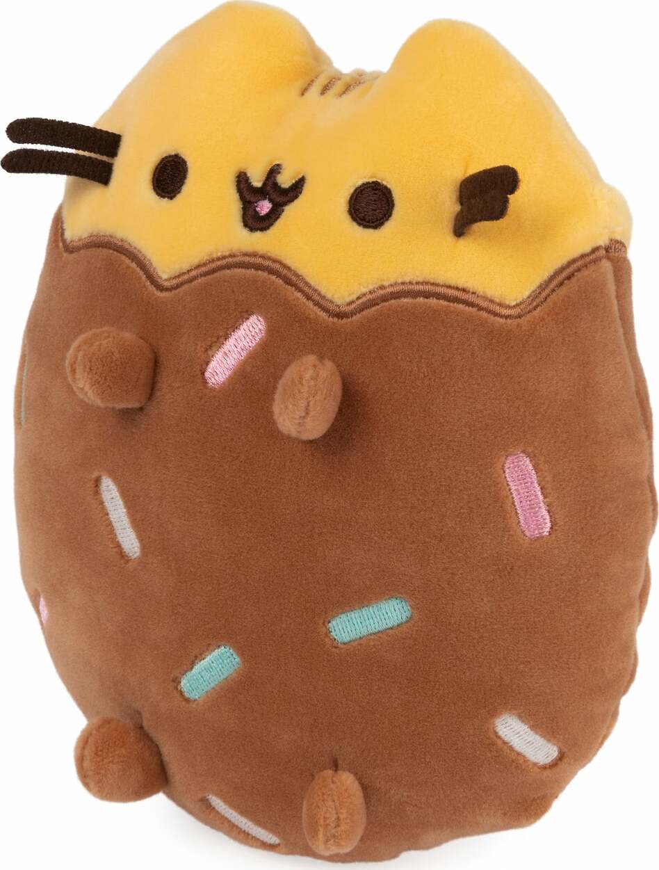 Pusheen Chocolate Dipped Cookie Squisheen, 6 In