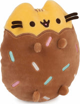 Pusheen Chocolate Dipped Cookie Squisheen, 6 In