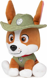 Paw Patrol Tracker Plush (Embroidered Details), 6 In